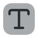 Text SVG Icon